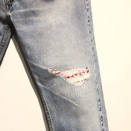 KNIFEWING "rebuild series" used US Levi's bandana remake(80A)unisex