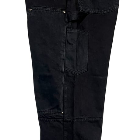 yoused "double knee painter pants" (black) size.2A unisex
