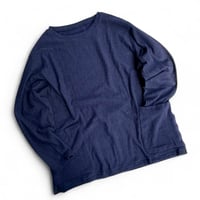 HOLIDAY TRUNKS"homebody3 Pile Long sleeve tee Ver2.0(navy)unisex
