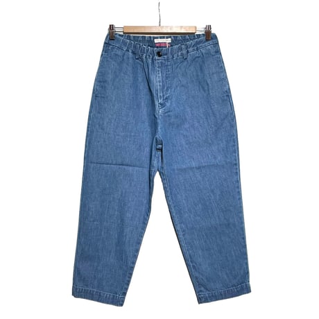 TigreBrocante"9.5oz denim tidy sarouel pants"(nasukon)women's
