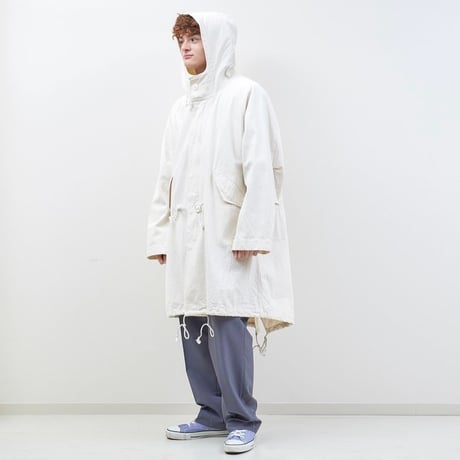 H.UNIT "Denim mods coat"(kinari) unisex