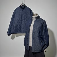 TigreBrocante"7oz denim quilting bomberman jacket“(indigo)unisex