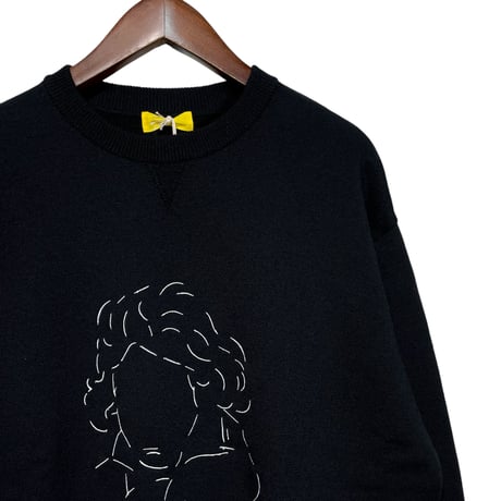 eyya"special pile wool knit sweat [beethoven]"(black)unisex