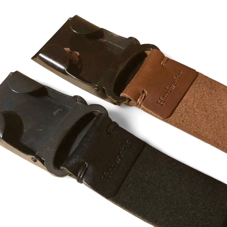 ASEEDONCLOUD"Handwerker leather belt"