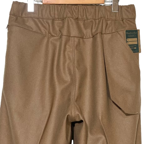 ASEEDONCLOUD"Handwerker wool flannel HW hands free trousers"(camel)unisex