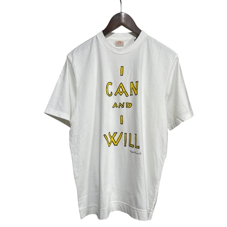 TigreBrocante"I CAN AND I WILL S/S T-shirts"(white)unisex
