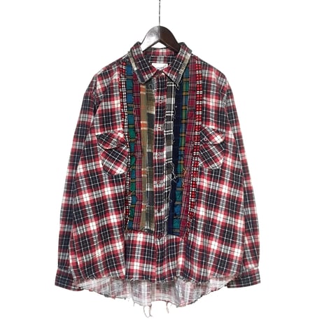 yoused "flannel PW dress shirts"2A(one)unisex