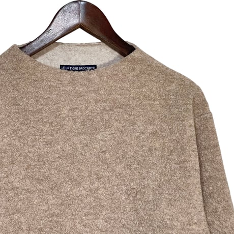 TigreBrocante"wool pile bottle neck L/S T“(unisex)