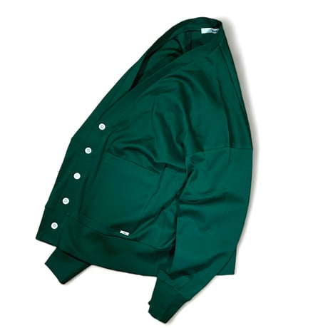 amne "giza round cardigan" (green) unisex