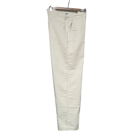CAERULA PER LIGHTS"corduroy medi pants"(white)unisex