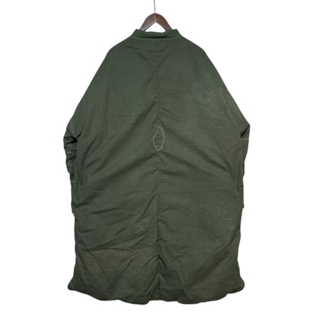 Slow Hands "recycle tent yeti down coat"(olive×olive)SC-unisex