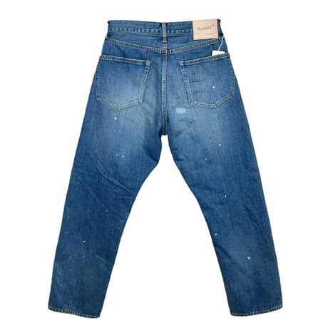 H.UNIT"13.5oz denim paint 5P used wash customized"(indigo) unisex