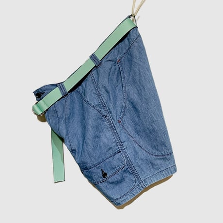 TigreBrocante"6.oz denim Hunting pants“(indigo fade)unisex