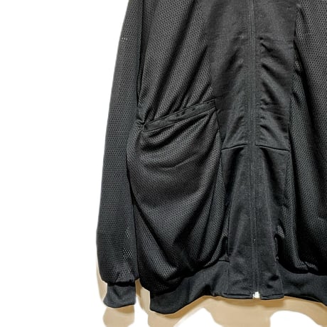 yoused"patchwork loose jog top"(black.A)unisex