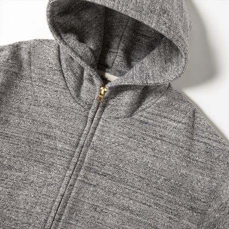 Jackman"GG sweat zip parka "(heather gray) unisex