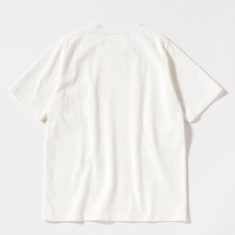 Jackman"dotsume pocket T-shirts"(off white) unisex