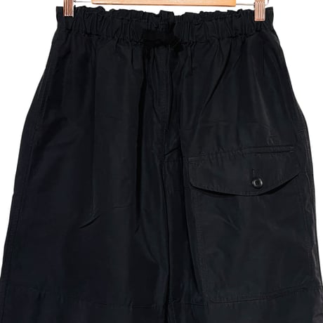 TigreBrocante"C/N grosgrain over string cargo pants“(black)unisex