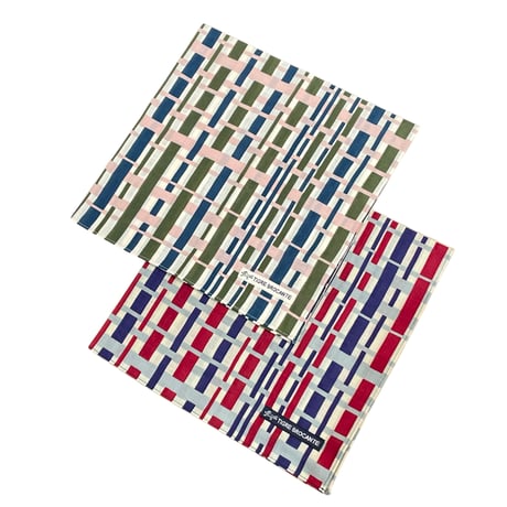 TigreBrocante"bamboo check gauze bandana"