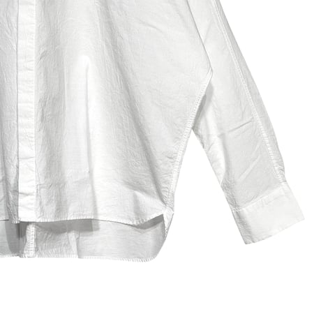 CAERULA PER LIGHTS"chambray asagi shirts"(white)unisex