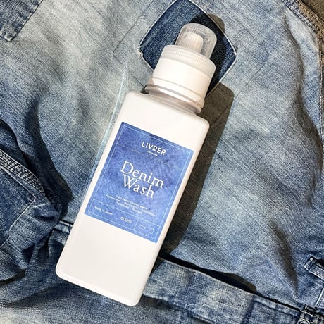LIVRER "special care"(denim wash)