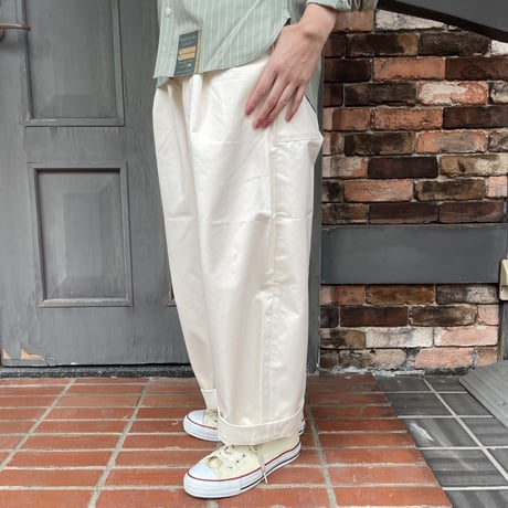 ASEEDONCLOUD"Handwerker wide trousers " (natural) women's