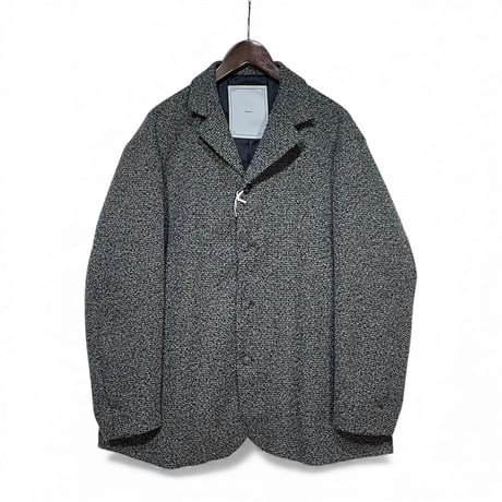 amne "TWEED”modern jacket (black white)unisex