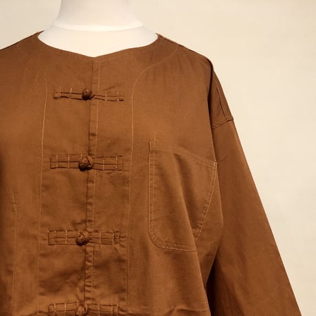 HUE "kung-hue jacket"(brown) unisex