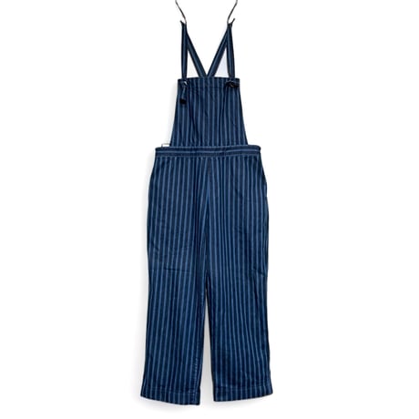 TigreBrocante"wide hickory rough salopette"(inidigo)women's