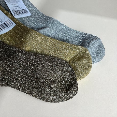 decka quality socks"showatabe"Gritter Ribbed Socks(women's)