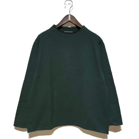 TigreBrocante"midium hard 天竺 bottle neck 9分袖"(moss green)unisex