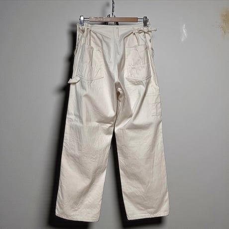 H.UNIT"denim side open painter pants one wash"(kinari)unisex