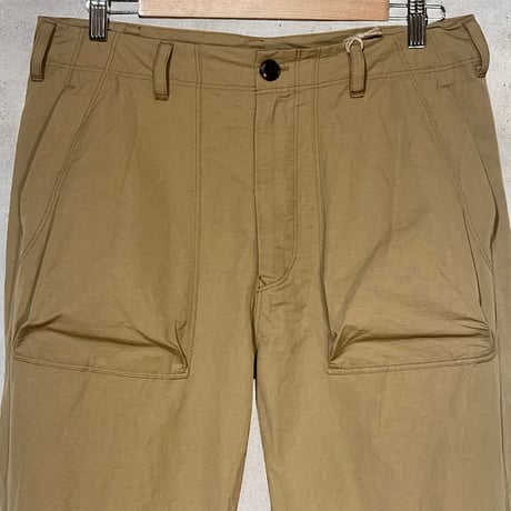 dip ltd"military type baker pants" (khaki)unisex
