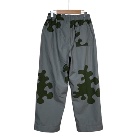 TigreBrocante"TB AMEBA CAMIO miao tapered pants“(gray)women's