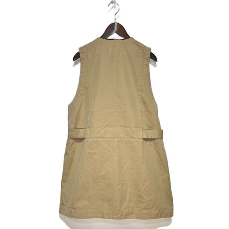 TigreBrocante"workman long vest"(beige)women's