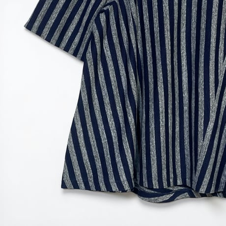 TigreBrocante"indigo border clione patch tunic T"(indigo)women's