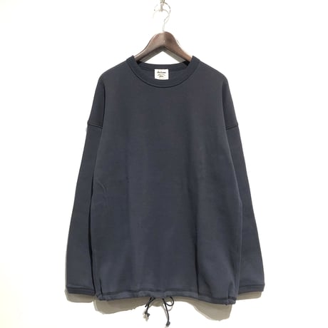 Jackman"himo long sleeve shirts"(blue charcoal) unisex