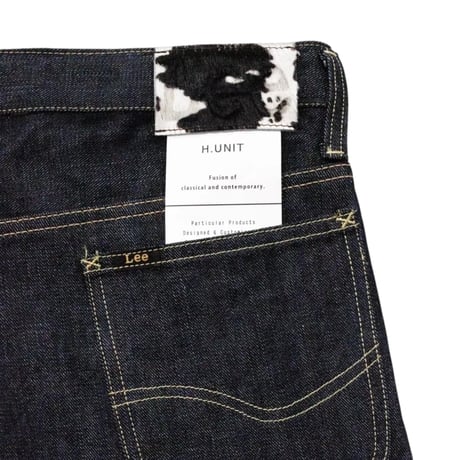 H.UNIT “Lee×H.UNIT 101Z RIDERS" (indigo) unisex