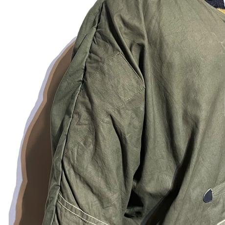 Slow Hands "recycle tent down coat for ARCHIVE"(olive)S-B unisex