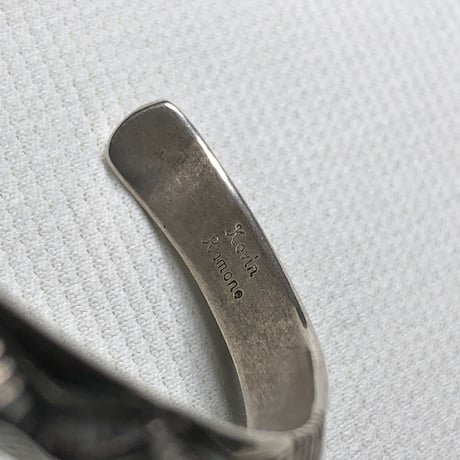 indian jewelry "kevin ramone(navajo)"triange bangle A