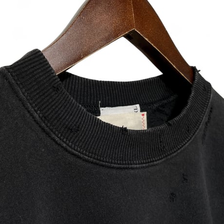 SUBTLE Re label "used damage sweat" (unisex) F