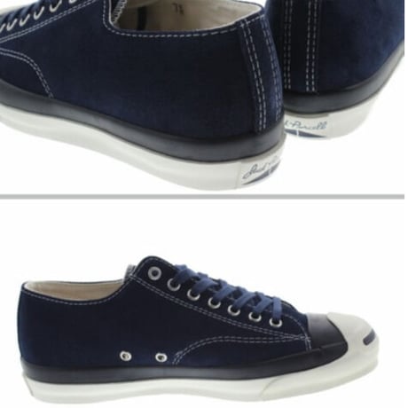 CONVERSE"Jack purcell ret suede"(navy)women's