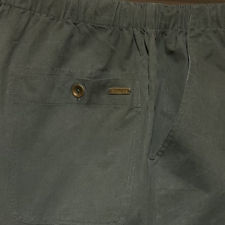 SlowHands”RCL tent loose wanderer pants"(olive-M)unisex