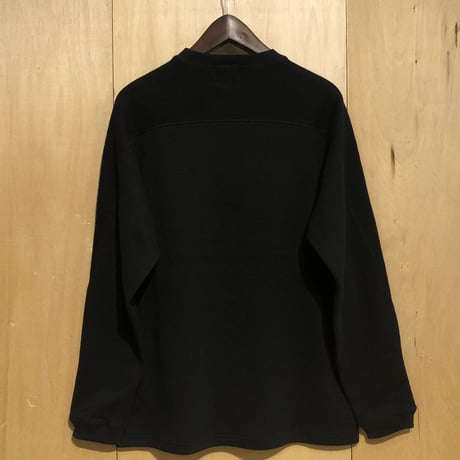 Jackman"thermal crew neck"(black) unisex
