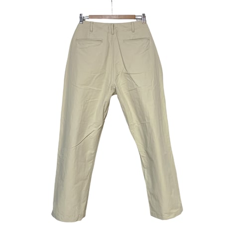 dip ltd "cotton×nylon grosgrain waist cord pants" (beige)unisex