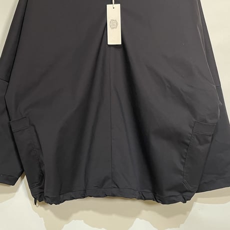 FUNSET OF ART “nylon gabardine stretch 2way smock"(black)unisex