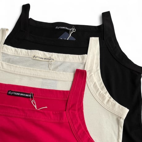 TigreBrocante "organic 30 天竺 binder camisole" (3color)women's