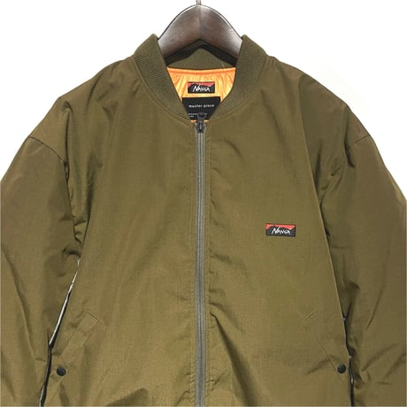 NANGA×Master-piece "packers down blouson"(khaki)unisex