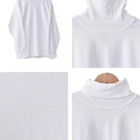 LIFE WEAR inc Made in U.S.A "turtle neck L/S tee"(unisex)