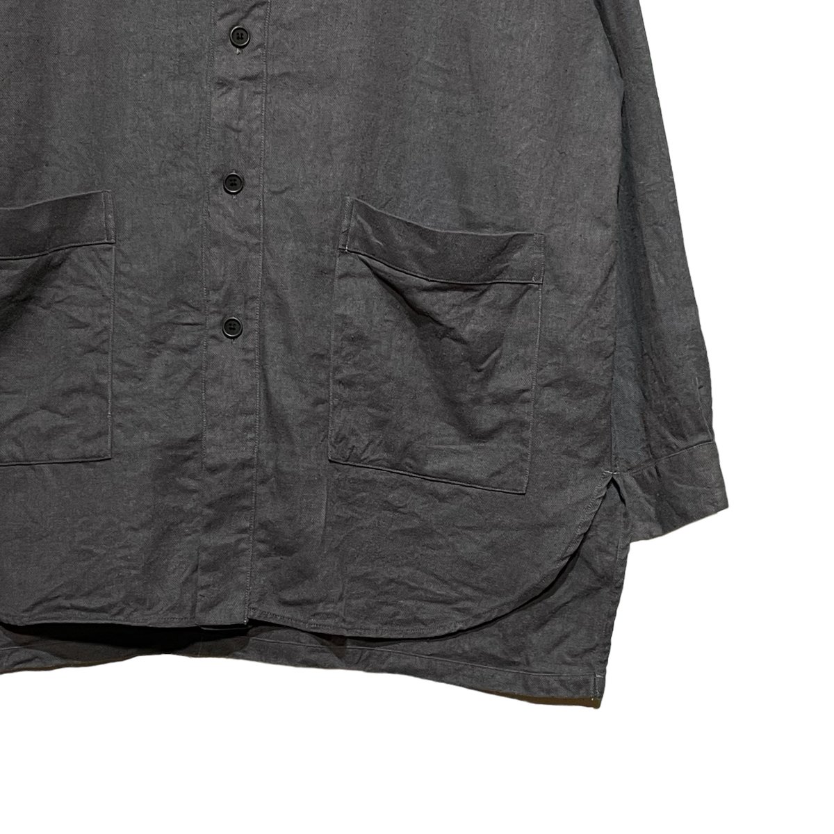 トップス Silk/Linen Gaba / Cardigan Shirts Silk/Linen Gaba / Cardigan Shirts (BLACK) | C O L I N A