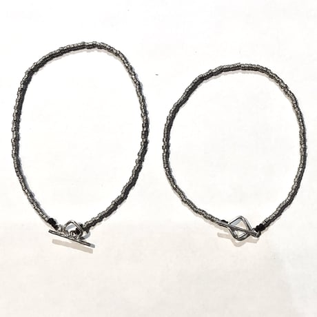 Slowhands "karen silver"anklet (A) unisex